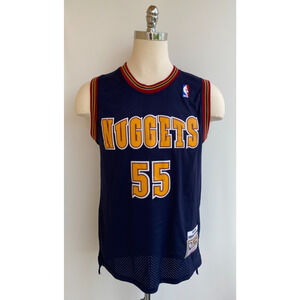 100% Authentic Dikembe Mutombo Mitchell Ness 93 94 Nuggets Jersey Size 40 M